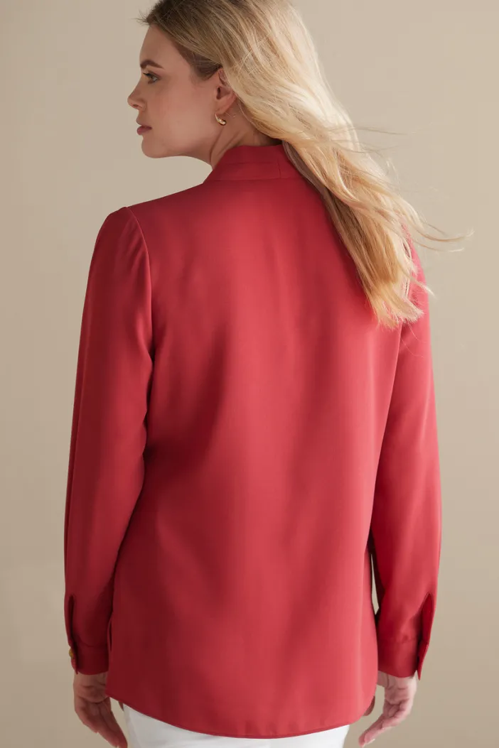 Soft Surroundings Tops|Akira Blouse