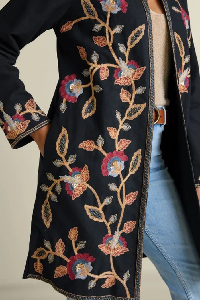 Soft Surroundings Toppers|Jackets & Coats|Alamosa Jacket Black