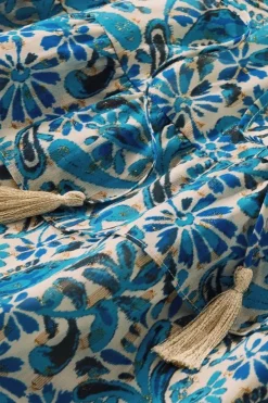 Soft Surroundings Dresses|Aleyah Maxi Dress PaisleyIkatOvercast