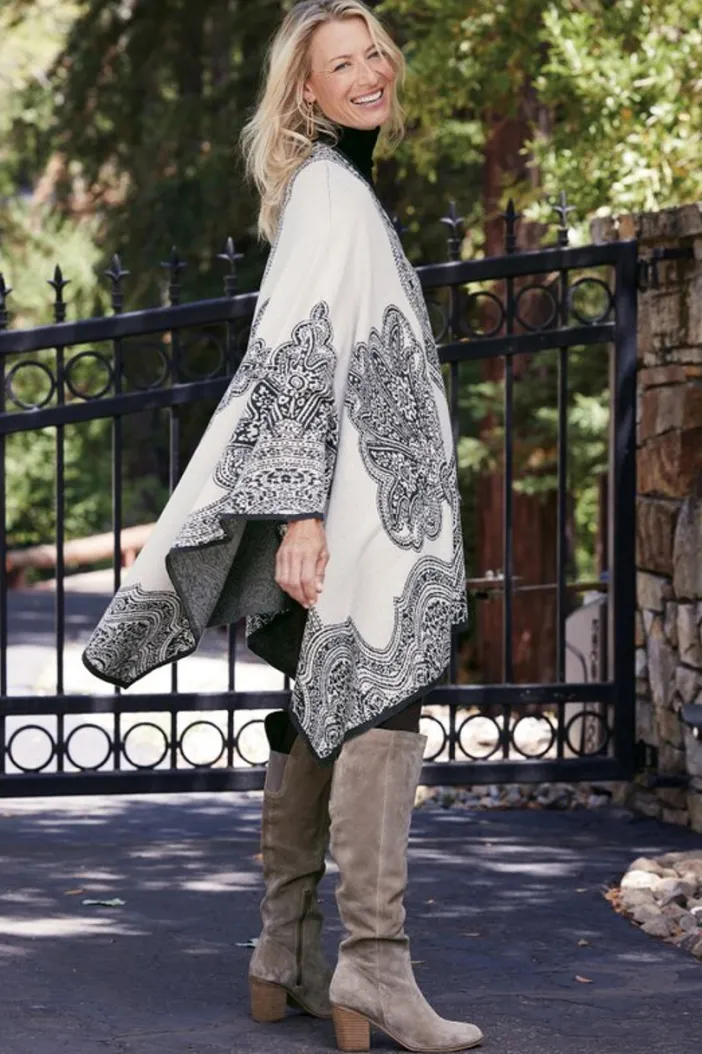 Soft Surroundings Scarves & Wraps|Amedeo Wrap Ecru