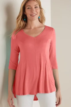 Soft Surroundings Tops|Amelia A-Line Tunic