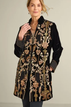 Soft Surroundings Jackets & Coats|Antoinette Jacket Black