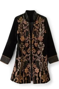 Soft Surroundings Jackets & Coats|Antoinette Jacket Black