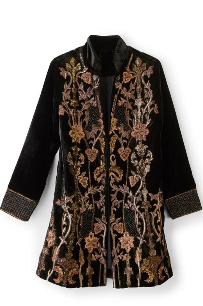 Soft Surroundings Jackets & Coats|Antoinette Jacket Black