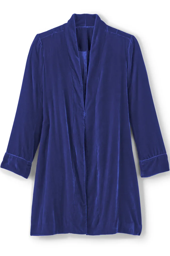 Soft Surroundings Jackets & Coats|Aria Velvet Jacket