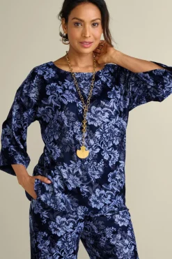 Soft Surroundings Tops|Aria Velvet Top