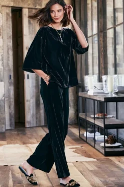 Soft Surroundings Tops|Aria Velvet Top