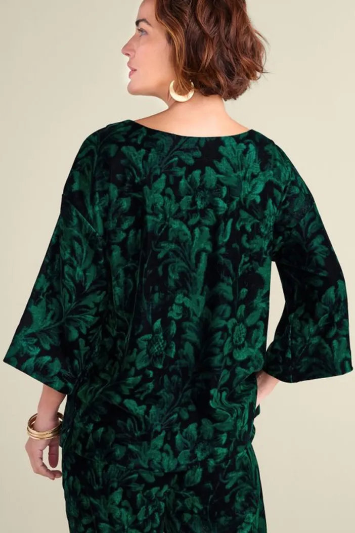 Soft Surroundings Tops|Aria Velvet Top