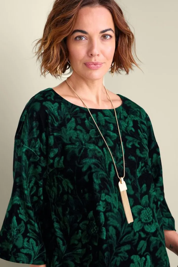 Soft Surroundings Tops|Aria Velvet Top