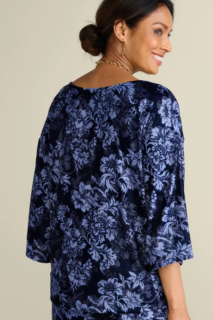 Soft Surroundings Tops|Aria Velvet Top