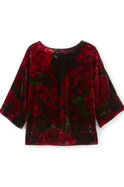Soft Surroundings Tops|Aria Velvet Top