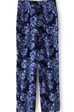 Soft Surroundings Pants|Aria Velvet Wide Leg Pants