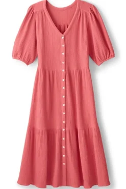 Soft Surroundings Dresses|Arielle Gauze Midi Dress