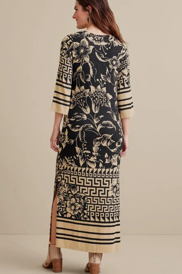 Soft Surroundings Dresses|Asteria Dress CoralFloral
