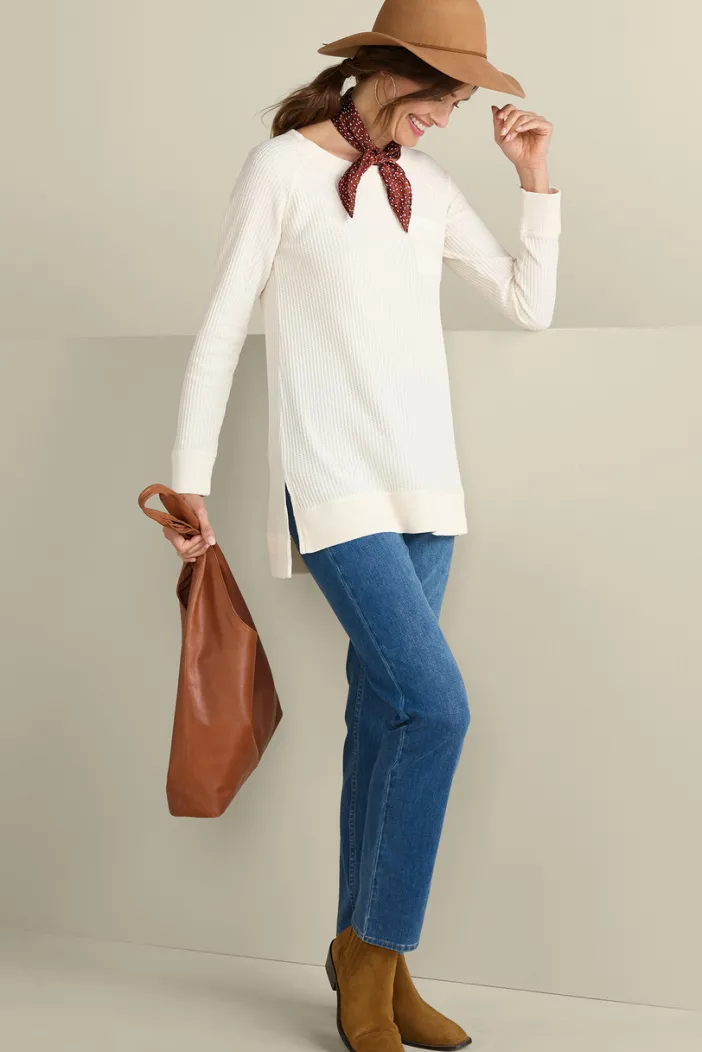Soft Surroundings Tops|Tunics & Leggings|Autumn Waffle Tunic