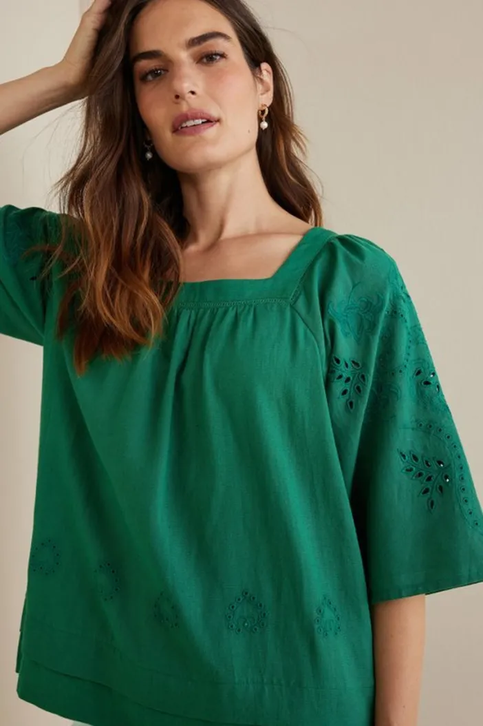 Soft Surroundings Tops|Avery Top VerdantGreen