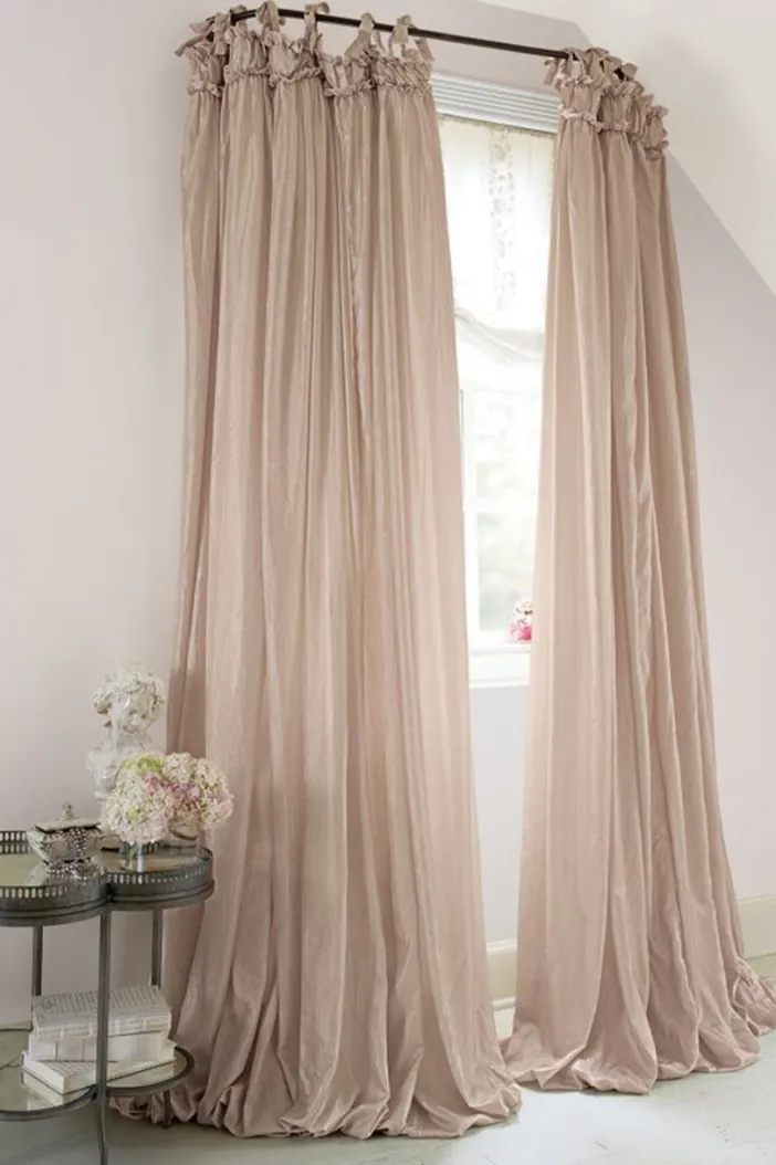 Soft Surroundings Window Coverings|Balloon Blackout Drapery Panel