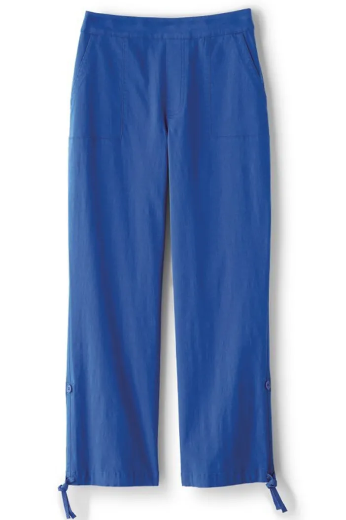 Soft Surroundings Pants|Barbados Convertible Crop Pants