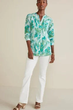 Soft Surroundings Tops|Baroque Top & Cami