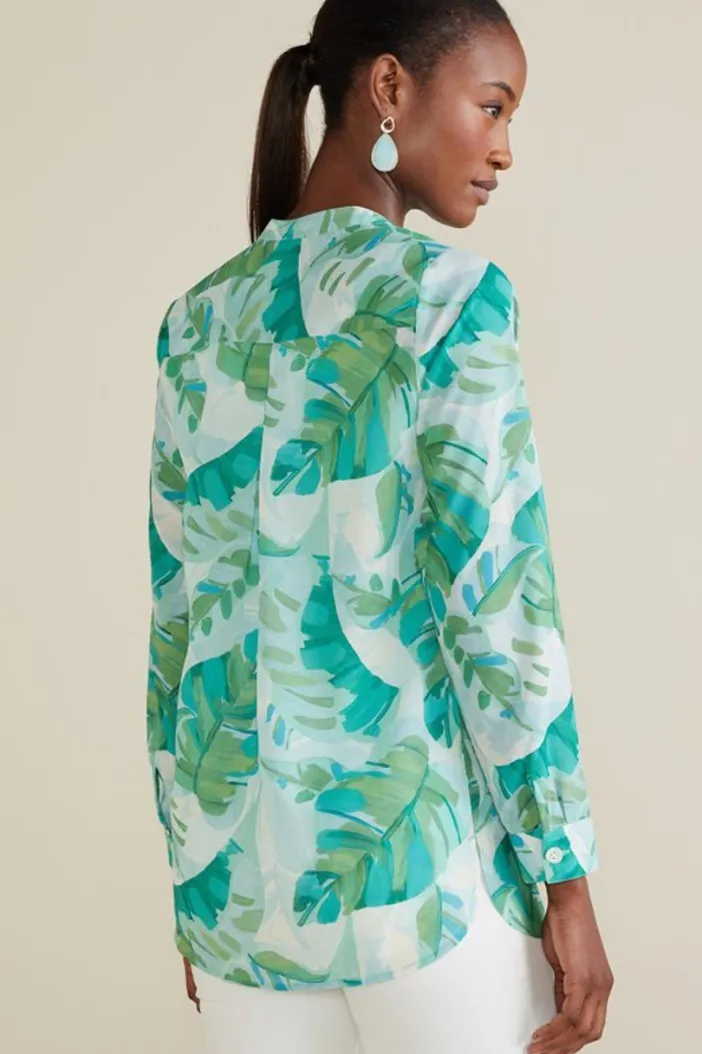 Soft Surroundings Tops|Baroque Top & Cami