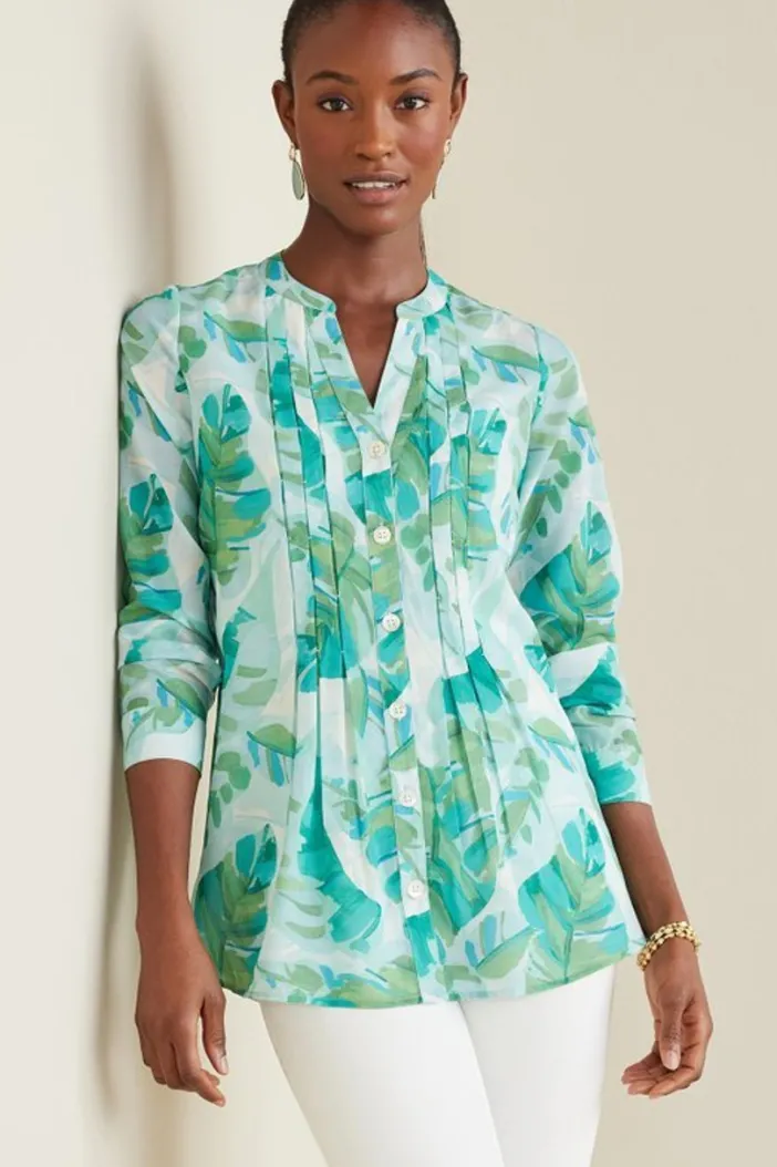 Soft Surroundings Tops|Baroque Top & Cami
