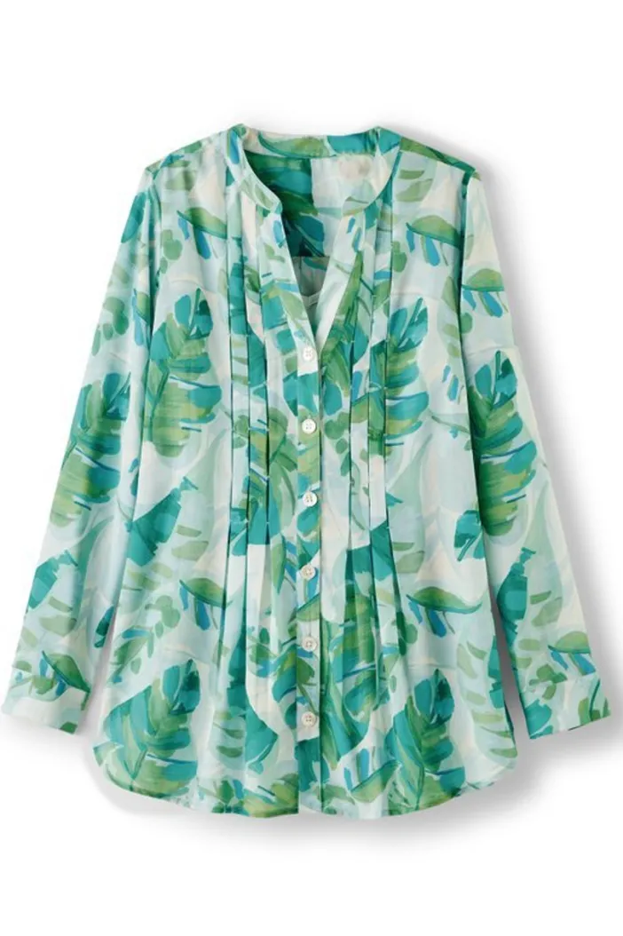 Soft Surroundings Tops|Baroque Top & Cami