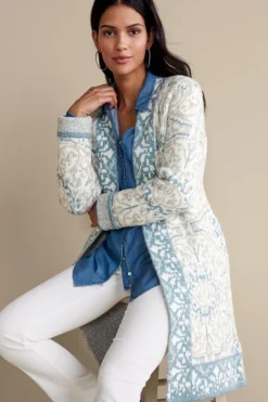 Soft Surroundings Sweaters & Cardigans|Barra Cardigan MedallionMulti