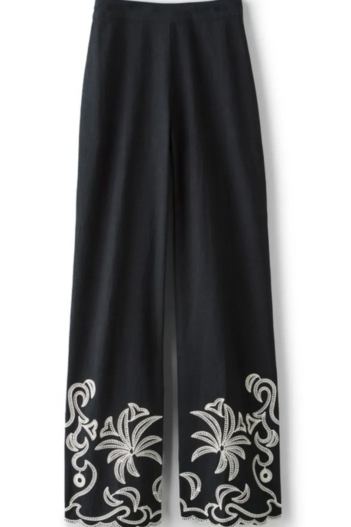 Soft Surroundings Pants|Bernita Pants Black