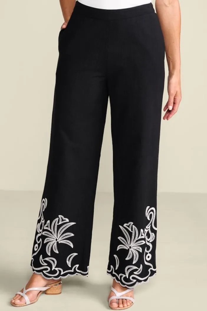 Soft Surroundings Pants|Bernita Pants Black