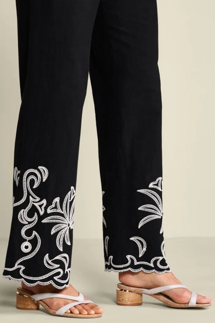 Soft Surroundings Pants|Bernita Pants Black