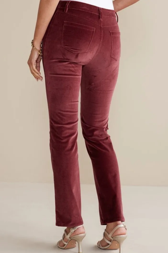 Soft Surroundings Pants|Blakely Velveteen Pants