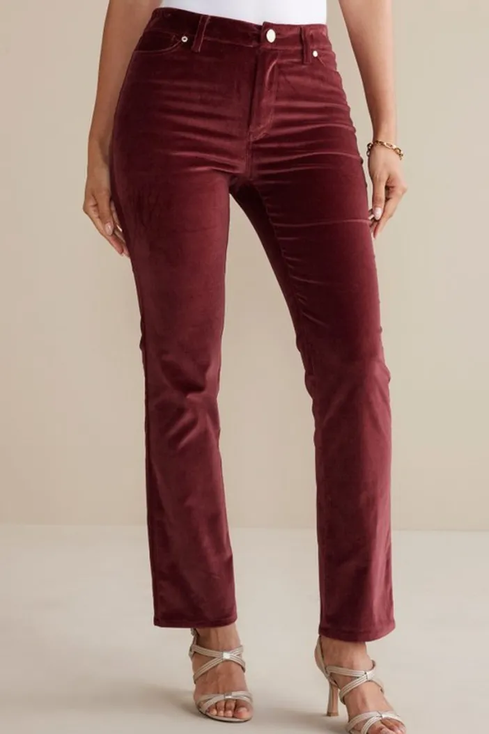Soft Surroundings Pants|Blakely Velveteen Pants