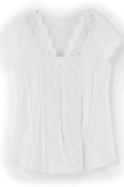 Soft Surroundings Tops|Breelyn Top White