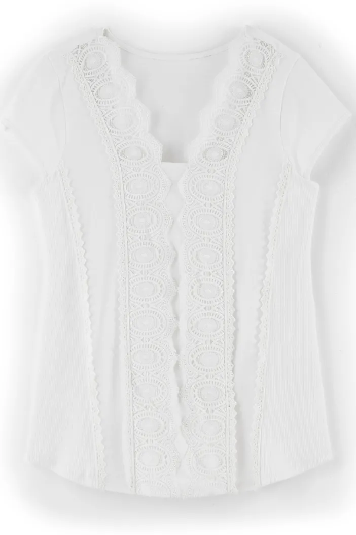 Soft Surroundings Tops|Breelyn Top White
