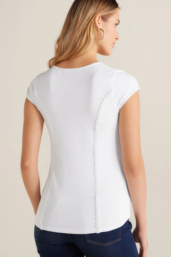 Soft Surroundings Tops|Breelyn Top White