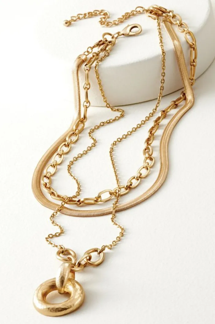 Soft Surroundings Jewelry|Necklaces|Cara Necklace Set Gold