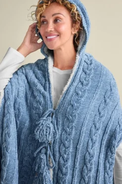 Soft Surroundings Sleepwear & Lounge|Scarves & Wraps|Chenille Sherpa Wearable Throw