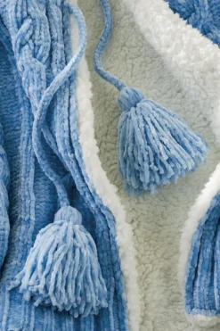Soft Surroundings Sleepwear & Lounge|Scarves & Wraps|Chenille Sherpa Wearable Throw