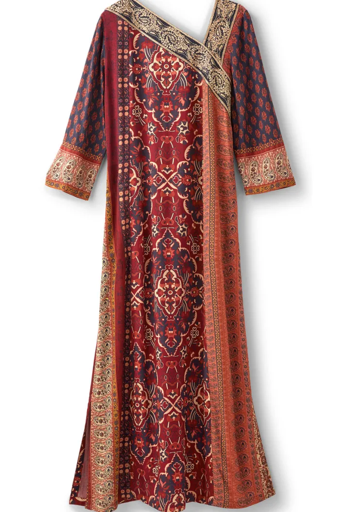 Soft Surroundings Dresses|Cindra Maxi Dress AutumnalPatchwork