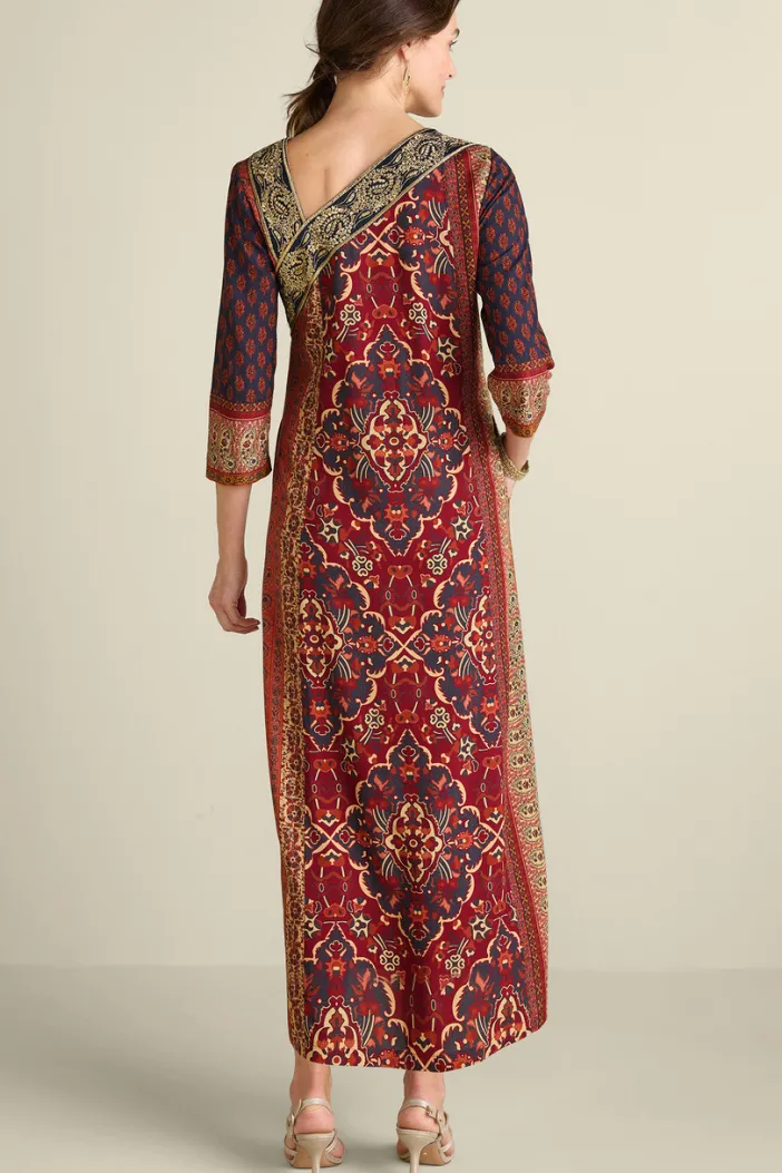 Soft Surroundings Dresses|Cindra Maxi Dress AutumnalPatchwork