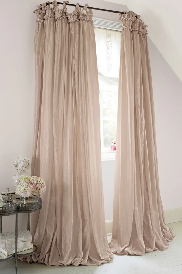 Soft Surroundings Window Coverings|Classic Balloon Drapery Panel