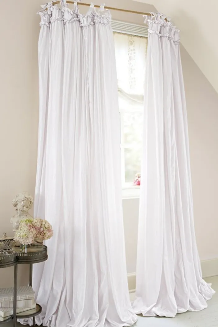 Soft Surroundings Window Coverings|Classic Balloon Drapery Panel