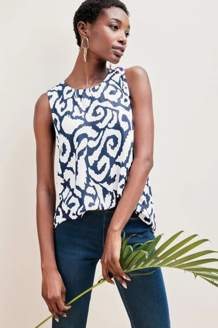 Soft Surroundings Tops|Coralina Tank