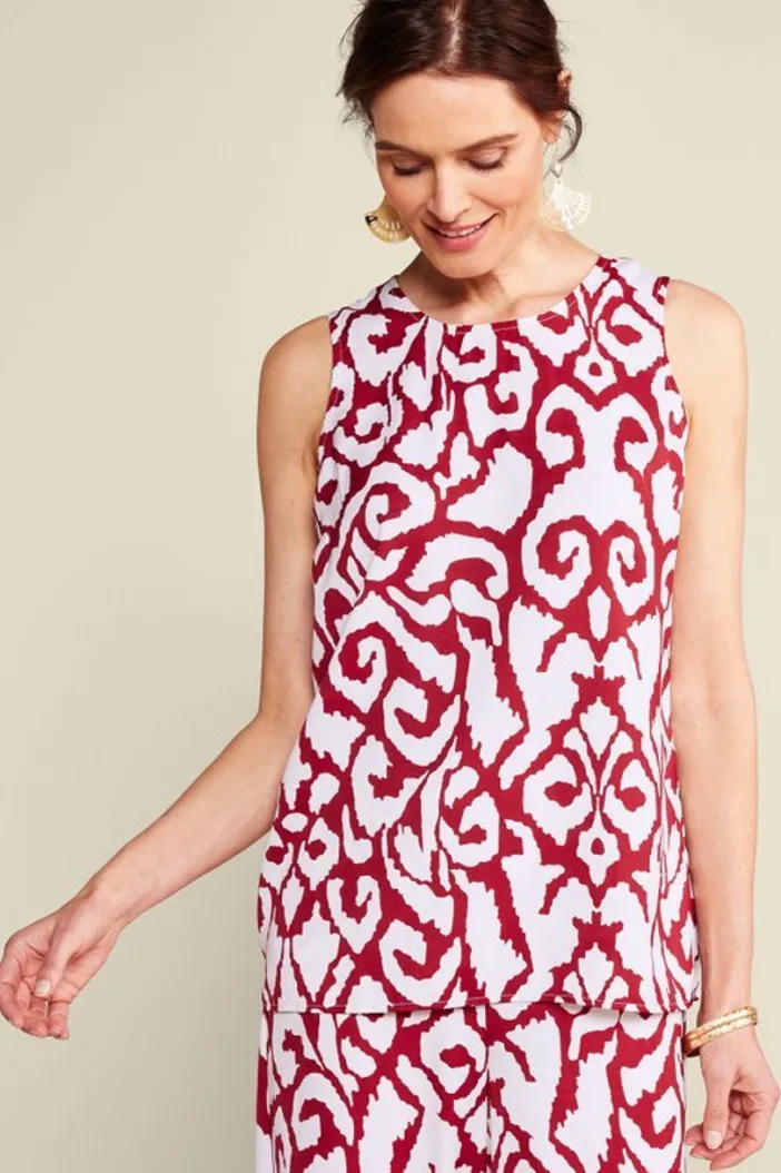 Soft Surroundings Tops|Coralina Tank