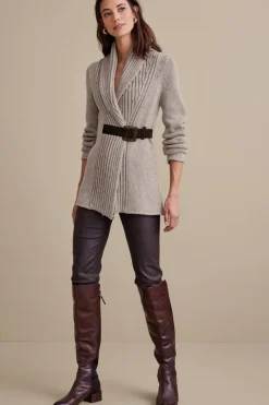 Soft Surroundings Tops|Sweaters & Cardigans|Country Weekend Sweater Taupe
