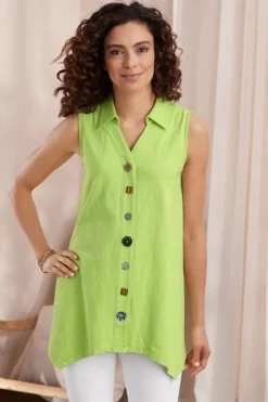 Soft Surroundings Tops|Danielle Button Tank