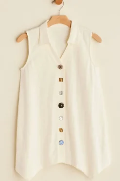 Soft Surroundings Tops|Danielle Button Tank