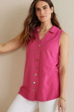 Soft Surroundings Tops|Tunics & Leggings|Danielle Sleeveless Tunic
