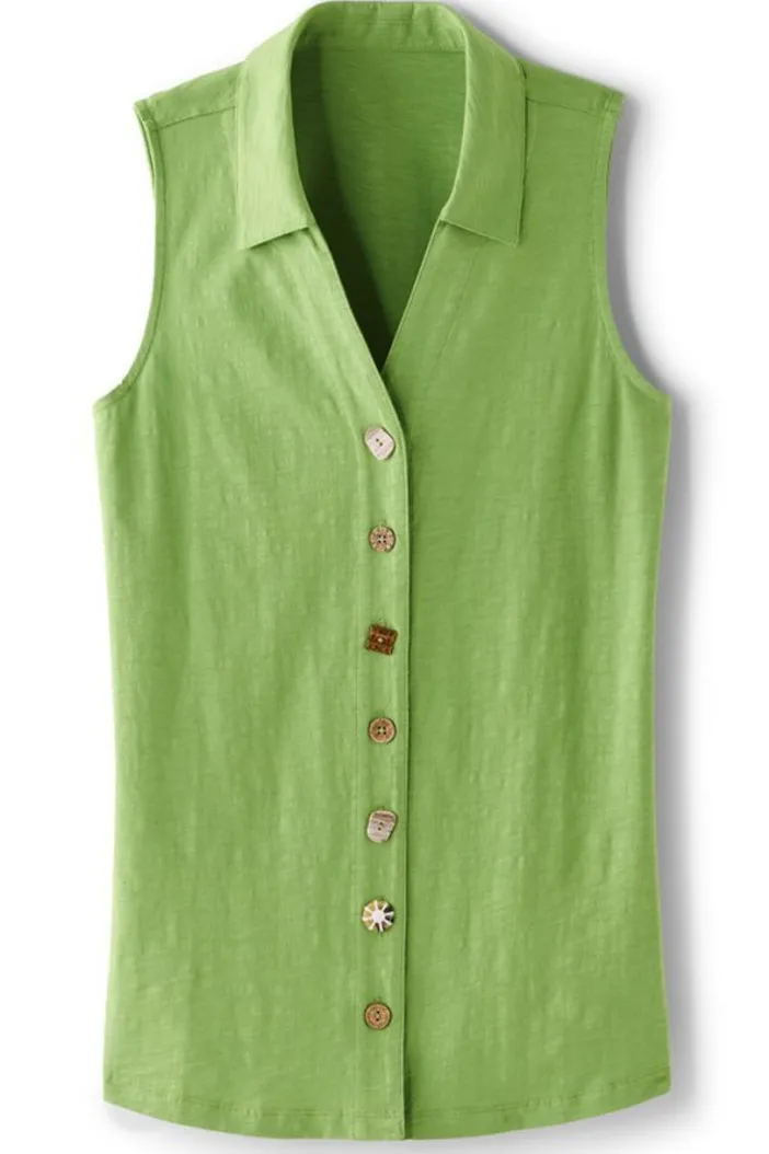 Soft Surroundings Tops|Tunics & Leggings|Danielle Sleeveless Tunic
