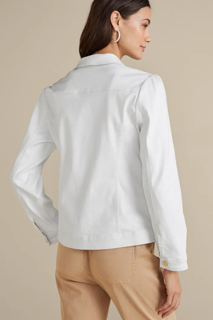 Soft Surroundings Toppers|Jackets & Coats|Diana Shapely Denim Jacket